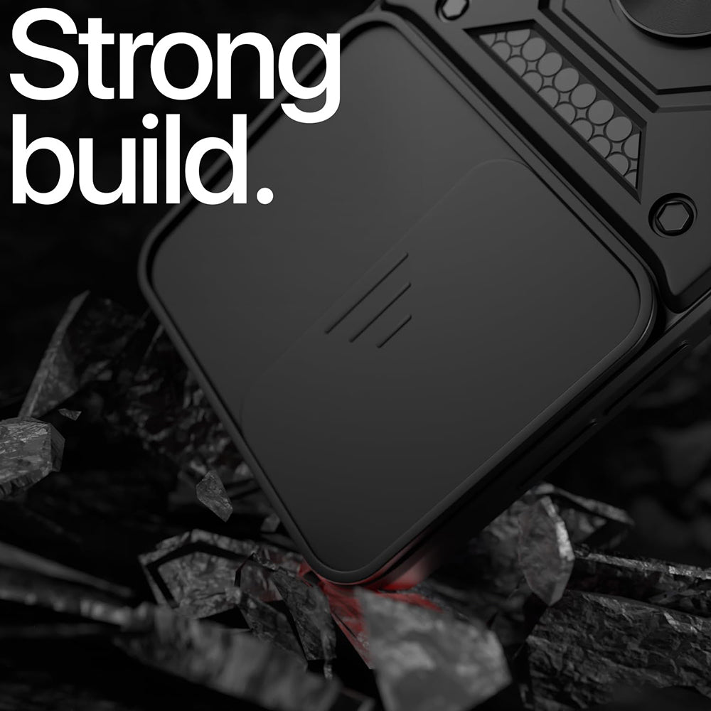 Custodia per OnePlus Nord 5, Techsuit, CamShield, Nera
