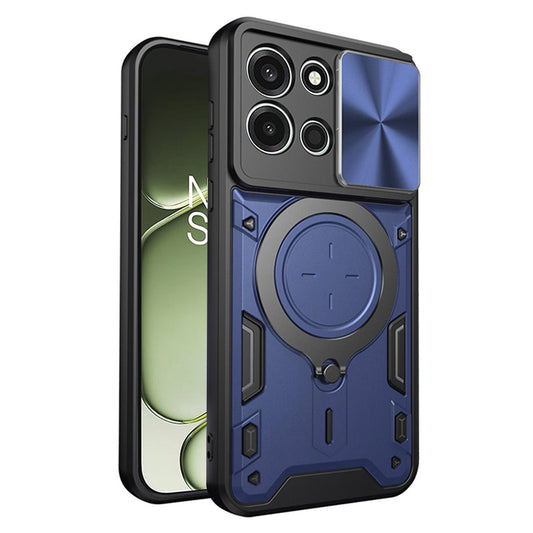 Custodia per OnePlus Nord 6, Techsuit, CamGuard Pro, Blu