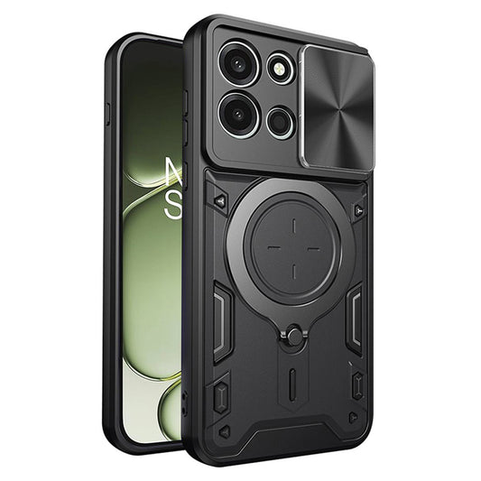 Custodia per OnePlus Nord 6, Techsuit, CamGuard Pro, Nera