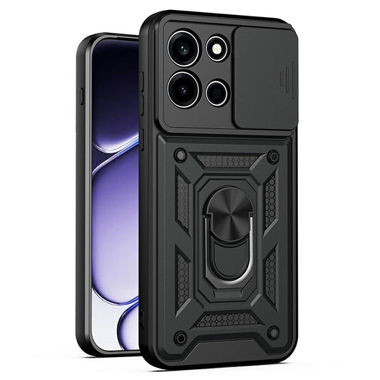 Custodia per OnePlus Nord 6, Techsuit, CamShield, Nera