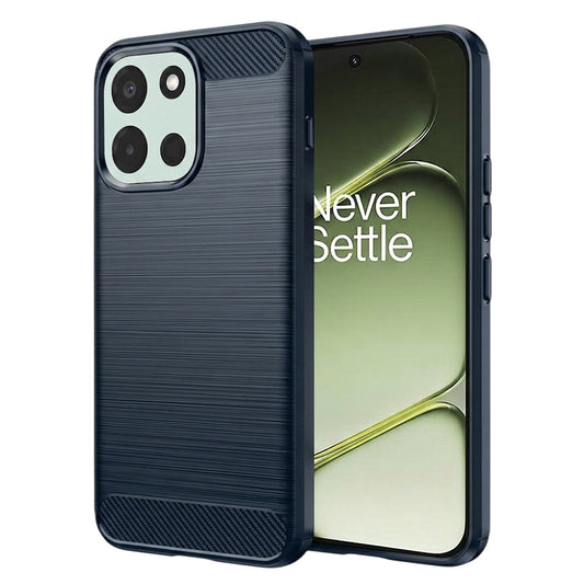 Custodia per OnePlus Nord 6, Techsuit, Carbonio, Blu