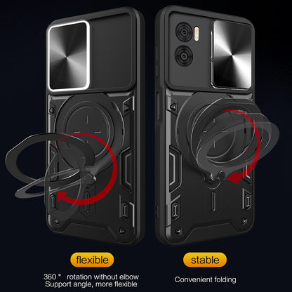 Custodia per OnePlus Nord CE4 Lite, Techsuit, CamGuard Pro, Rosa Oro