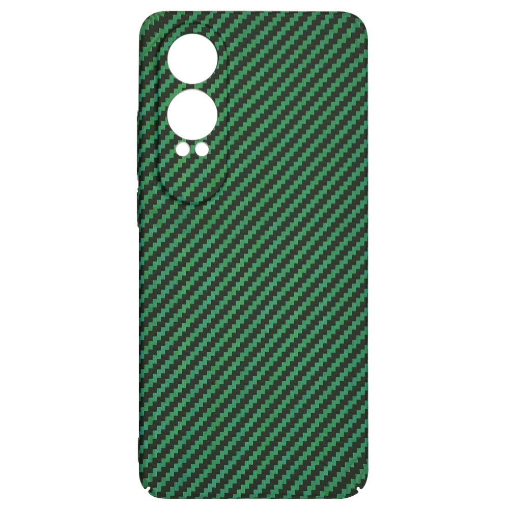 Custodia per OnePlus Nord CE4 Lite, Techsuit, Carbonite FiberShell, Verde