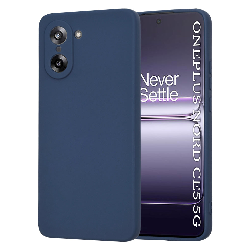 Custodia per OnePlus Nord CE5, Techsuit, SoftFlex, Blu Navy
