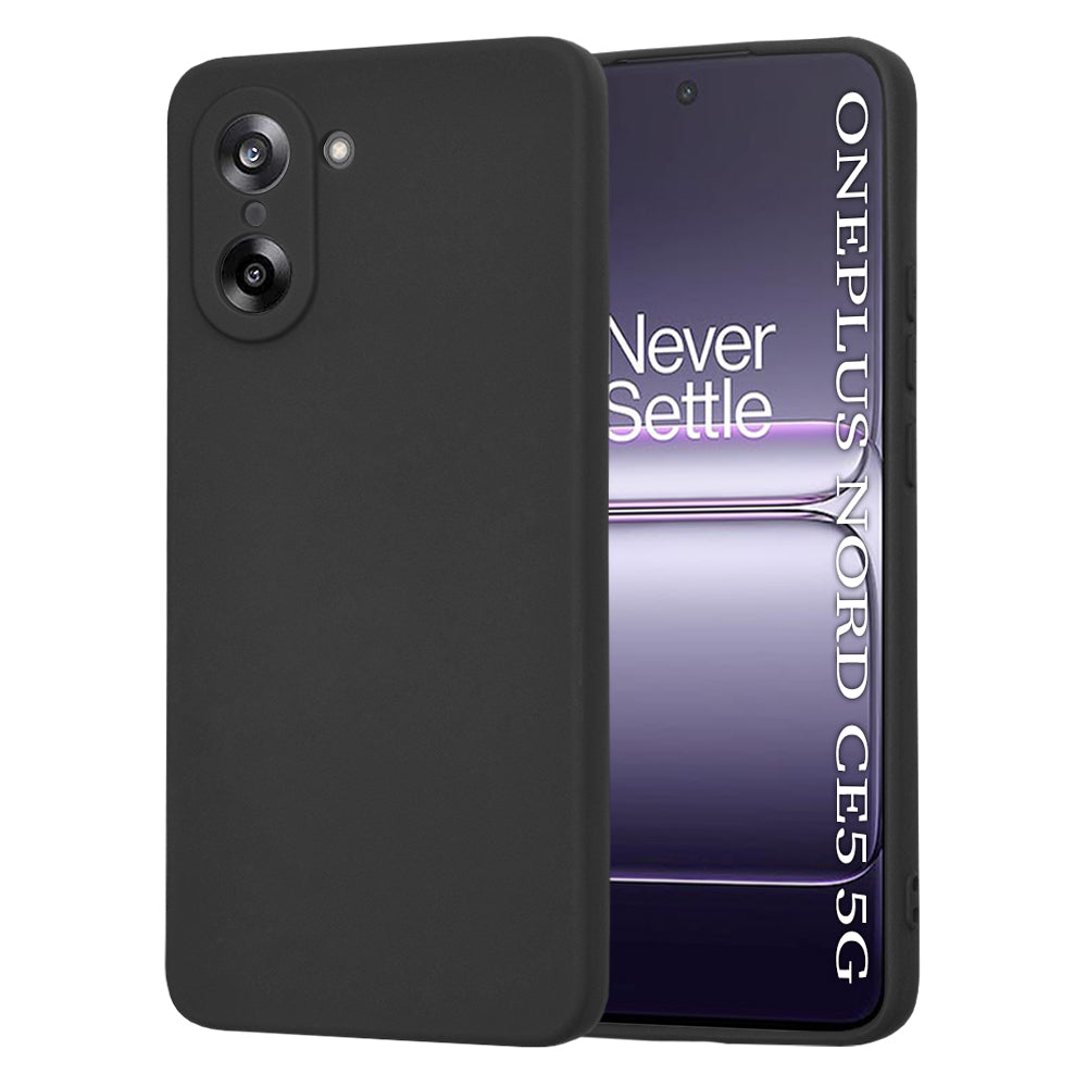 Custodia per OnePlus Nord CE5, Techsuit, SoftFlex, Nera