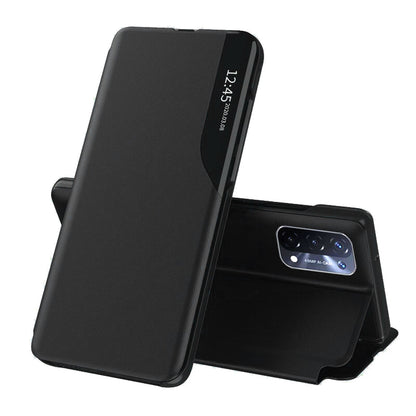 Custodia per OnePlus Nord N200 5G / Oppo A74 5G / A54 5G, Techsuit, eFold, Nera