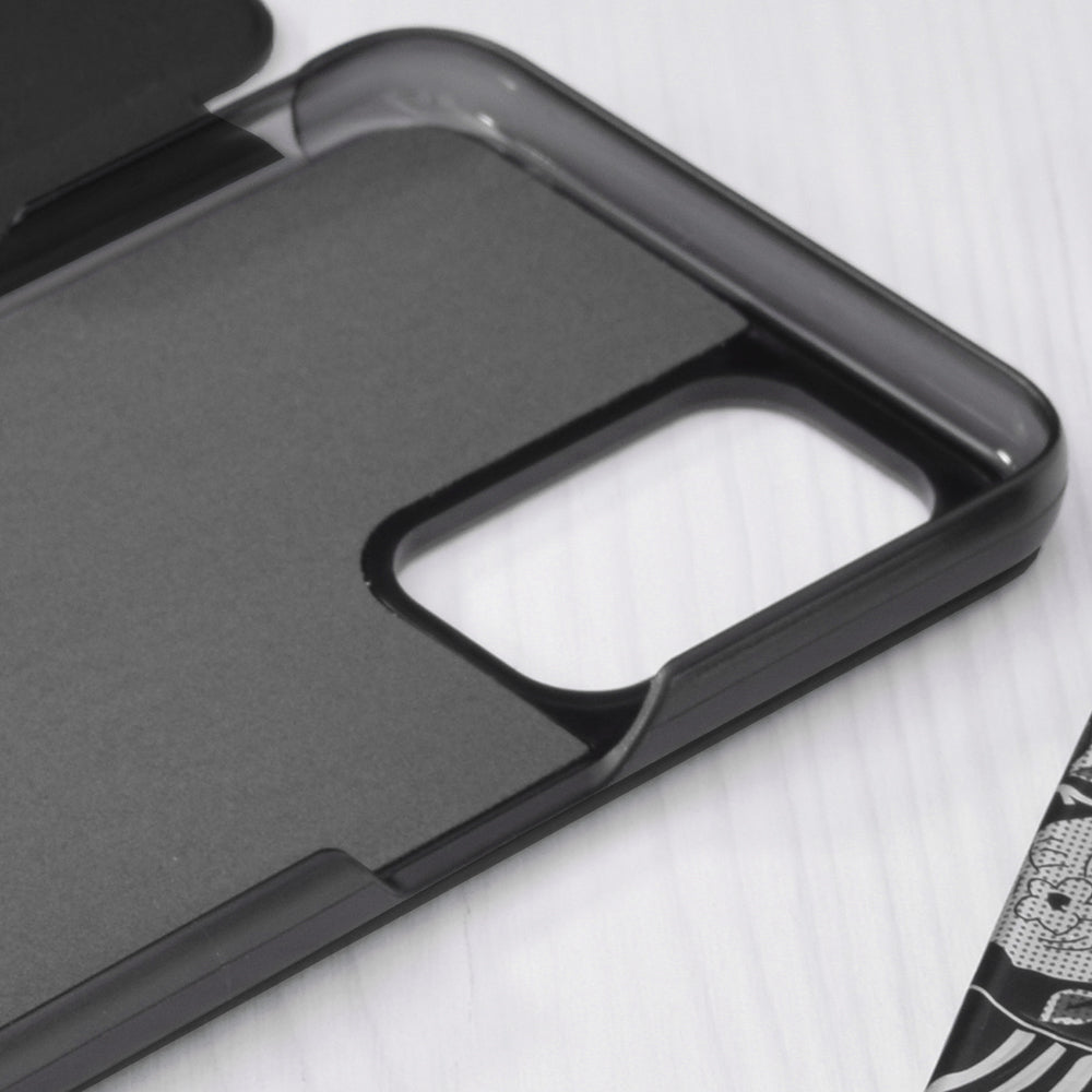 Custodia per OnePlus Nord N200 5G / Oppo A74 5G / A54 5G, Techsuit, eFold, Nera