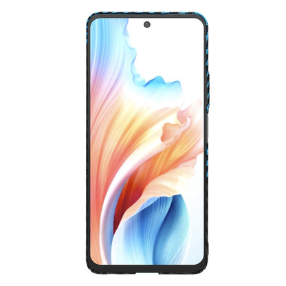 Custodia per OnePlus Nord N30 SE / Oppo A79, Techsuit, Carbonite FiberShell, Nero Blu