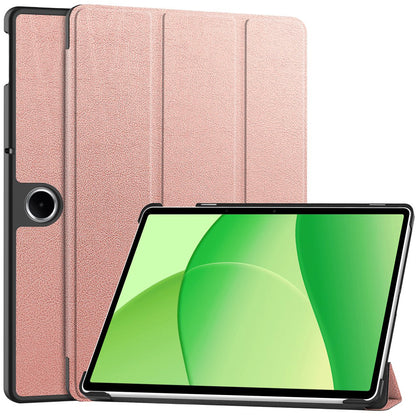 Custodia per OnePlus Pad Lite / Oppo Pad SE, Techsuit, FoldPro, Rosa Dorato