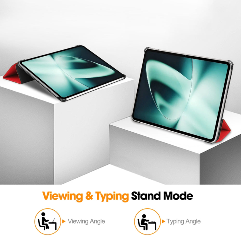 Custodia per OnePlus Pad, Techsuit, FoldPro, Rossa