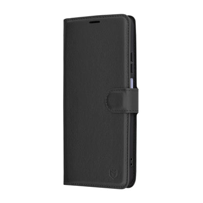Custodia per Oppo A3 4G / A3, Techsuit, Leather Folio, Nera