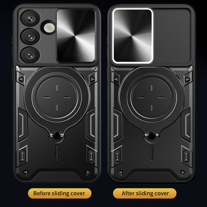 Custodia per Oppo A5 4G / A5 5G, Techsuit, CamGuard Pro, Blu