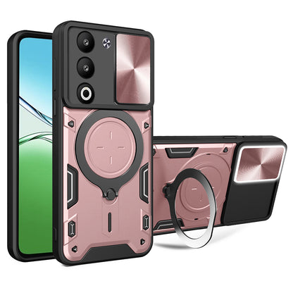 Custodia per Oppo A5 4G / A5 5G, Techsuit, CamGuard Pro, Rosa