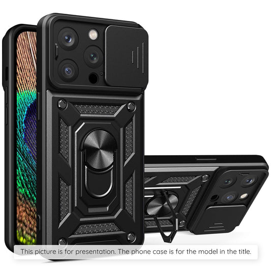 Custodia per Oppo A5 4G, Techsuit, CamShield, Nera