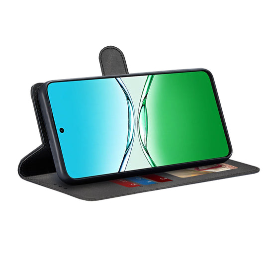 Custodia per Oppo A5 4G, Techsuit, Diary Book, Nera
