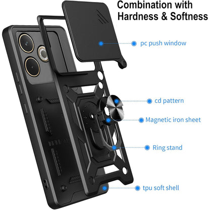 Custodia per Oppo A5 Pro 4G / A5 Pro, Techsuit, CamShield, Verde