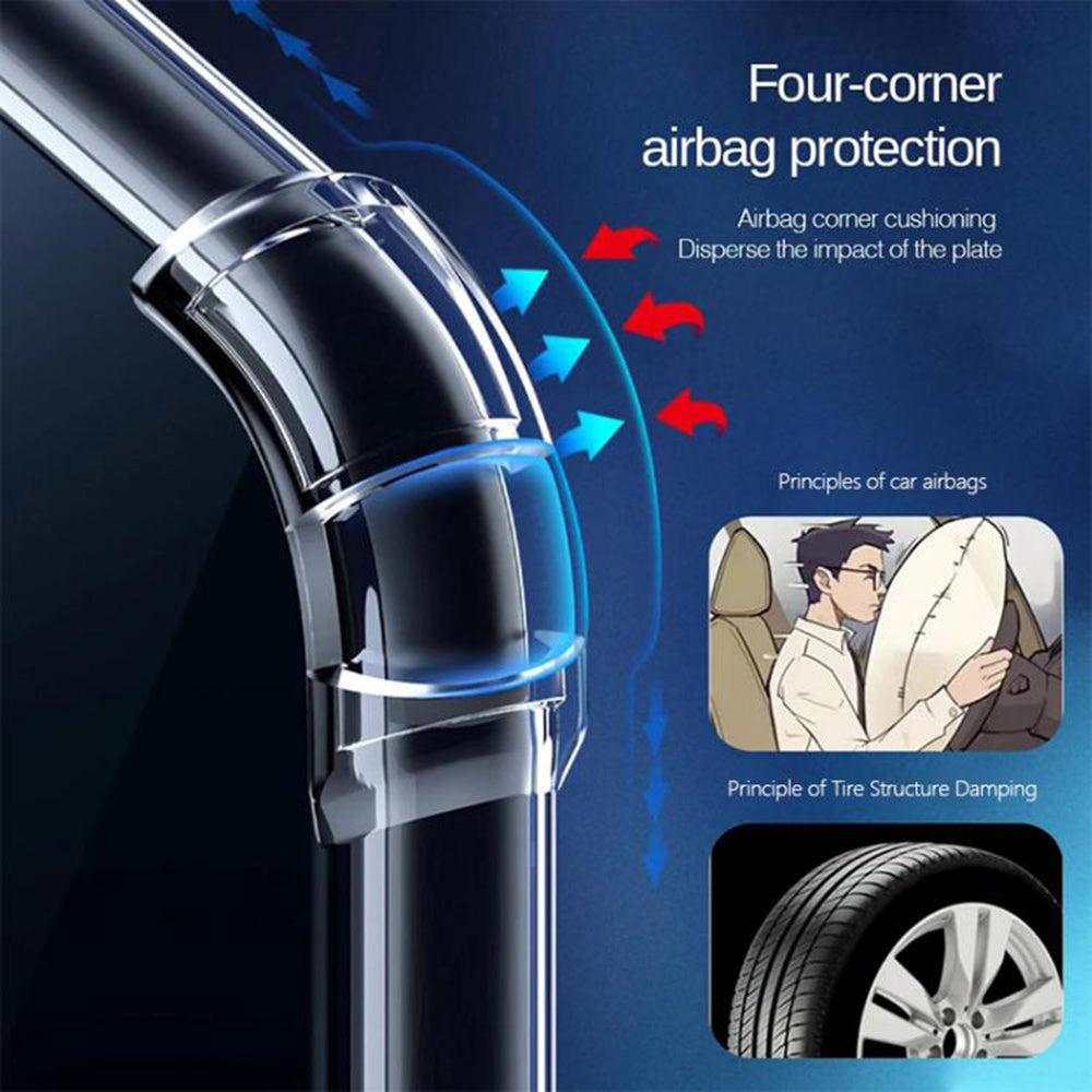 Custodia per Oppo A5 4G, Techsuit, Shockproof Clear, Trasparente