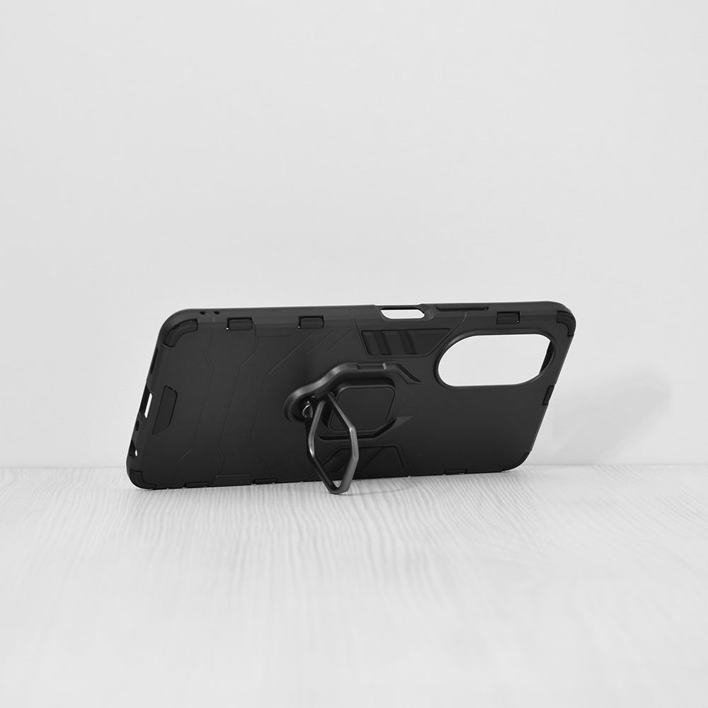 Custodia per Oppo A58 4G, Techsuit, Shield, Nera