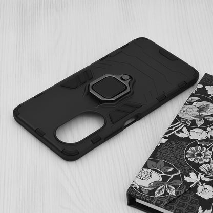 Custodia per Oppo A58 4G, Techsuit, Shield, Nera