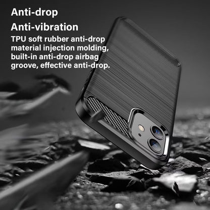 Custodia per Oppo A6 4G, Techsuit, Carbonio, Nera