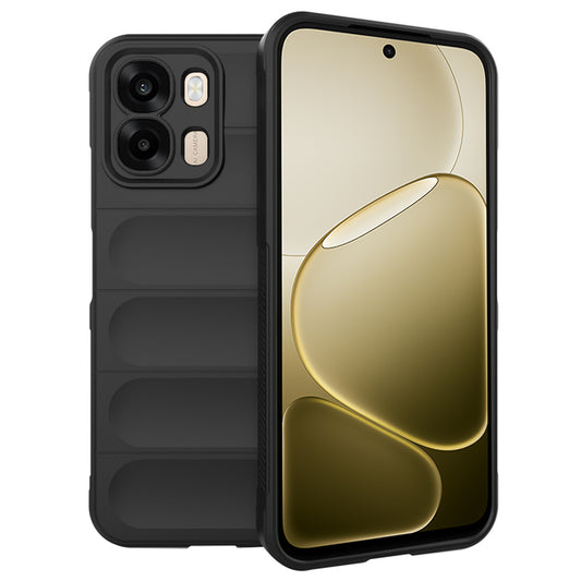 Custodia per Oppo A6 4G, Techsuit, Magic Shield, Nera