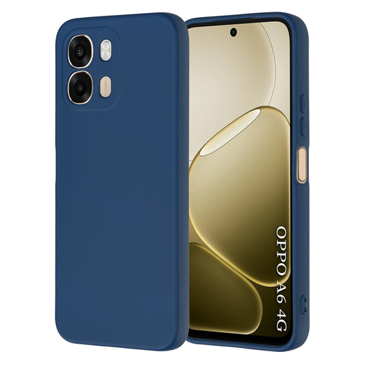 Custodia per Oppo A6 4G, Techsuit, SoftFlex, Blu Marino