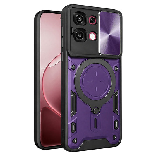 Custodia per Oppo A6 Pro 5G / A6 Pro 4G, Techsuit, CamGuard Pro, Viola