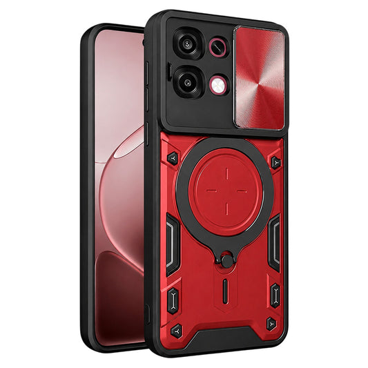 Custodia per Oppo A6 Pro 5G / A6 Pro 4G, Techsuit, CamGuard Pro, Rossa