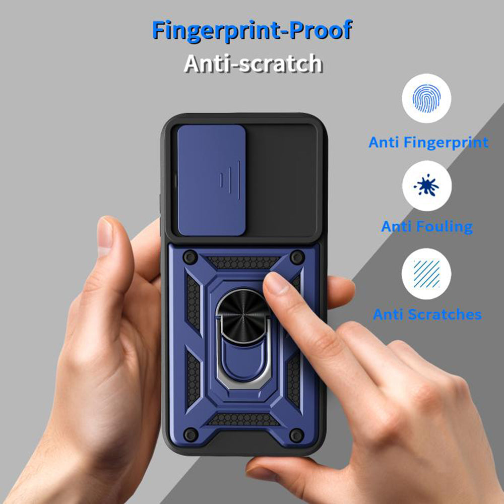 Custodia per Oppo A6 Pro 5G / A6 Pro 4G, Techsuit, CamShield, Verde