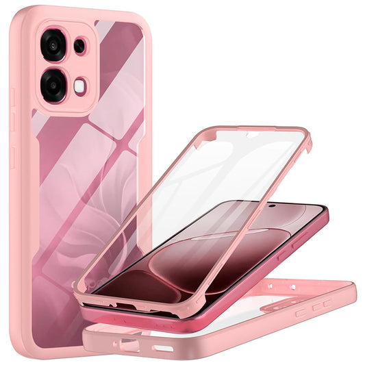 Custodia per Oppo A6 Pro 5G / A6 Pro 4G, Techsuit, ColorVerse 360, Rosa