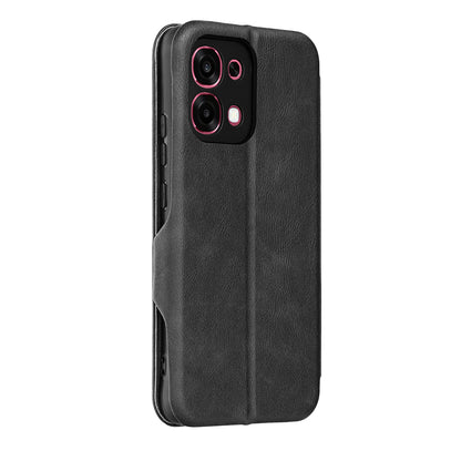 Custodia per Oppo A6 Pro 5G / A6 Pro 4G, Techsuit, Safe Wallet Plus, Nera