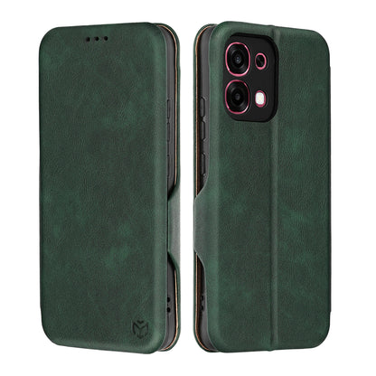 Custodia per Oppo A6 Pro 5G / A6 Pro 4G, Techsuit, Safe Wallet Plus, Verde
