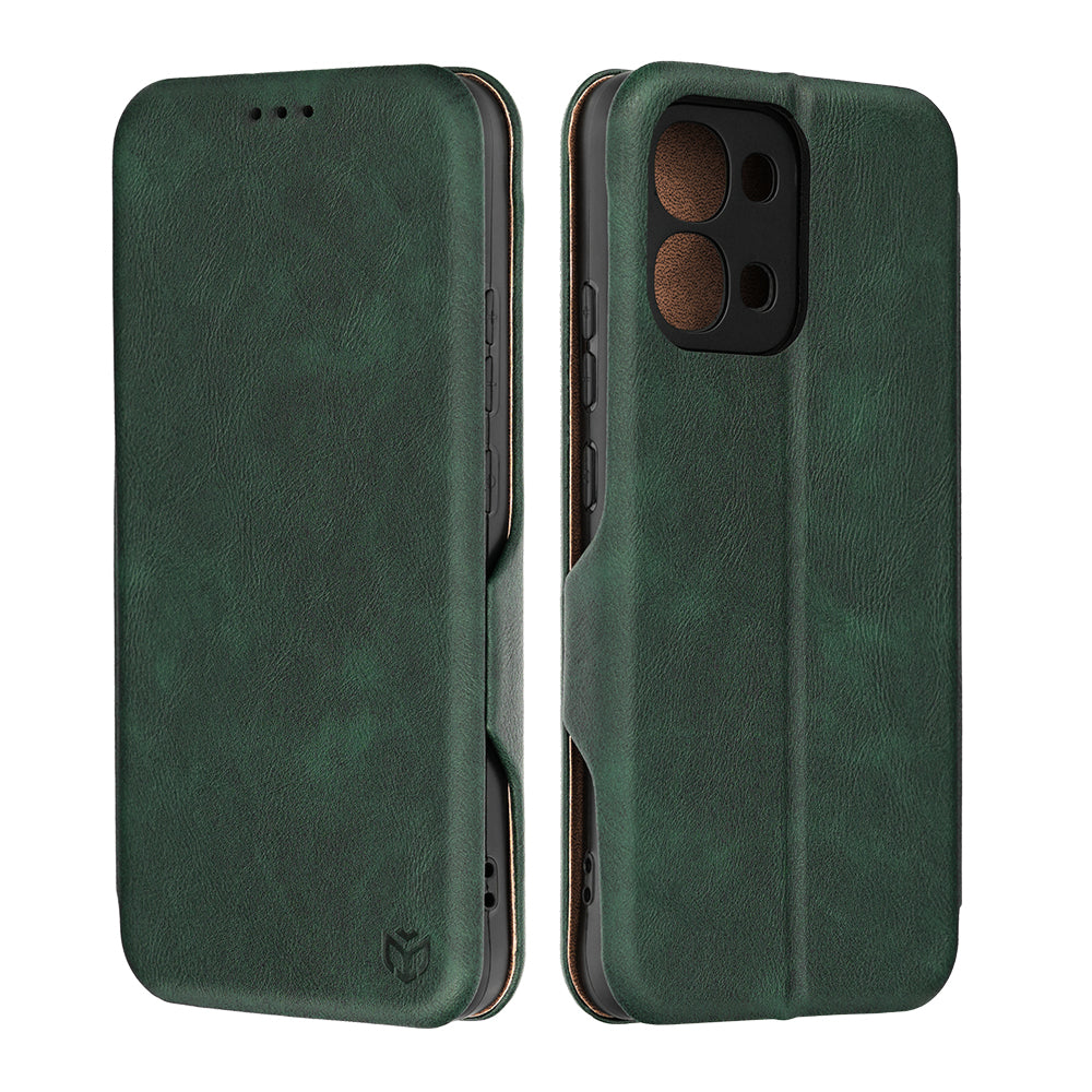 Custodia per Oppo A6 Pro 5G / A6 Pro 4G, Techsuit, Safe Wallet Plus, Verde