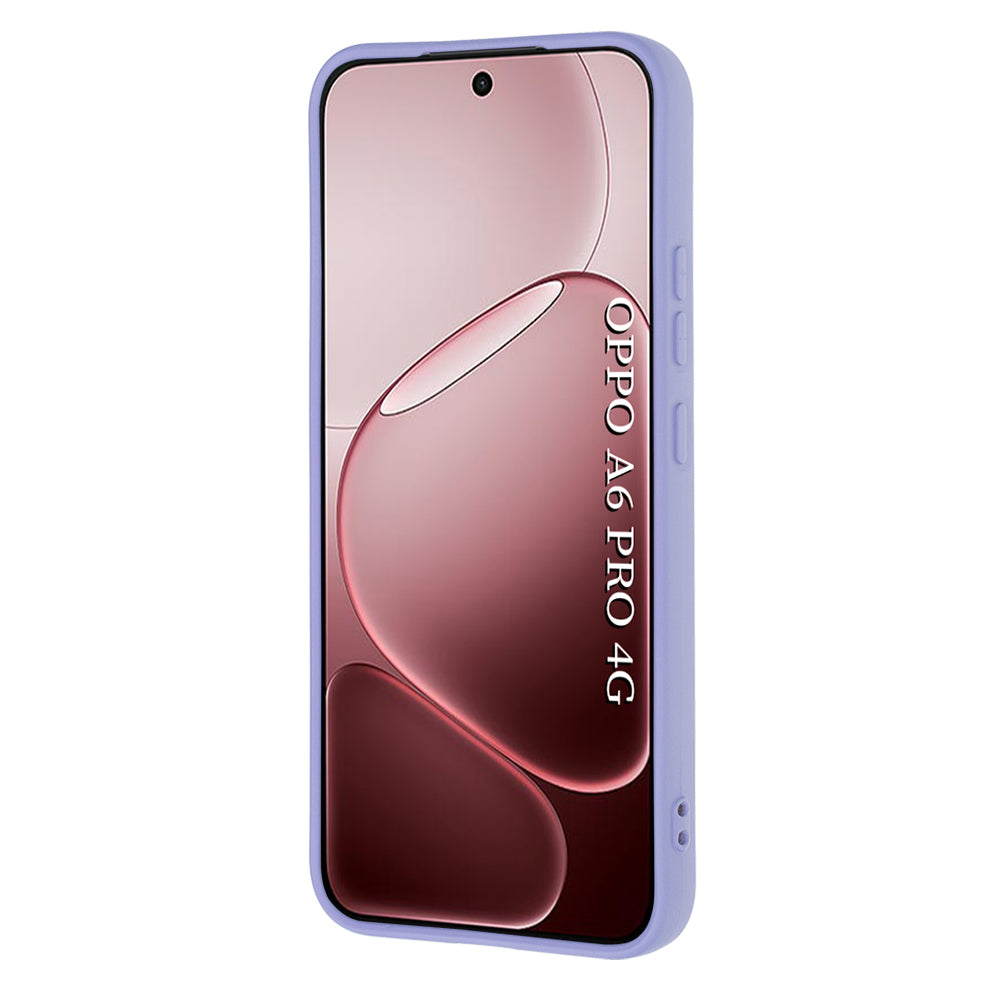 Custodia per Oppo A6 Pro 5G / A6 Pro 4G, Techsuit, SoftFlex, Viola Chiaro