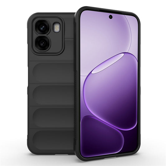 Custodia per Oppo A6x 4G / A6x, Techsuit, Magic Shield, Nera