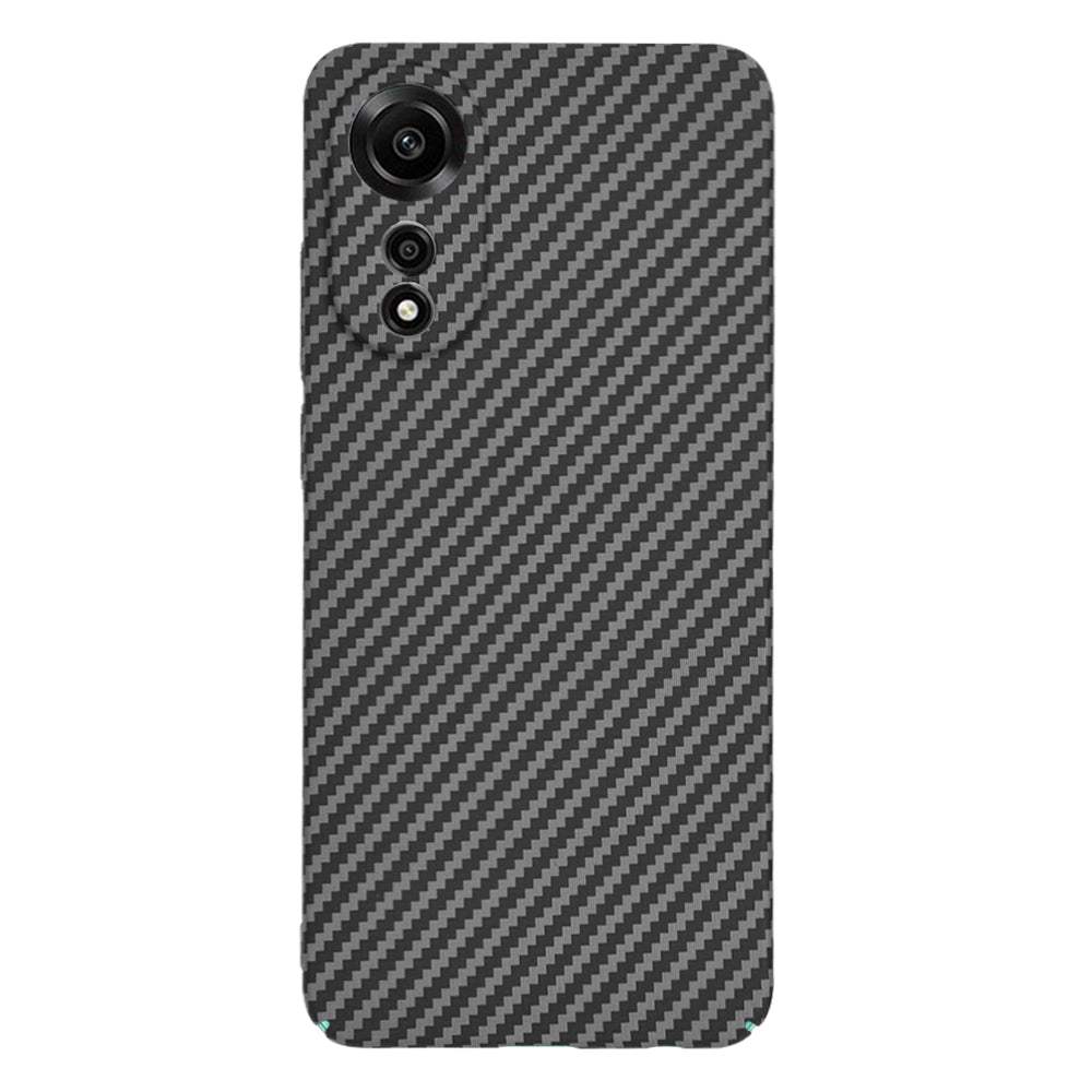 Case for Oppo A78 4G, Techsuit, Carbonite FiberShell, Black