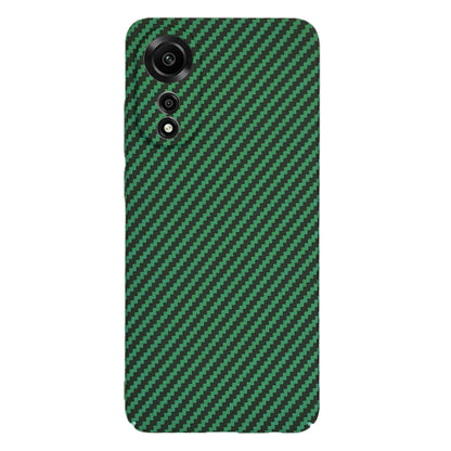 Case for Oppo A78 4G, Techsuit, Carbonite FiberShell, Green