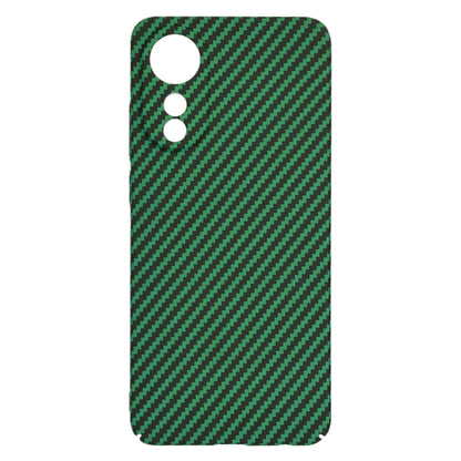 Case for Oppo A78 4G, Techsuit, Carbonite FiberShell, Green