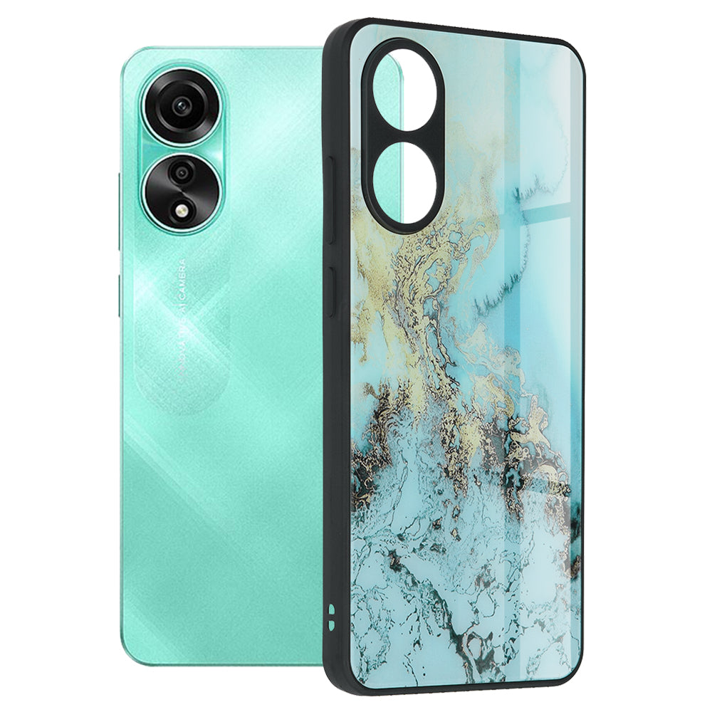 Case for Oppo A78 4G, Techsuit, Glaze, Blue