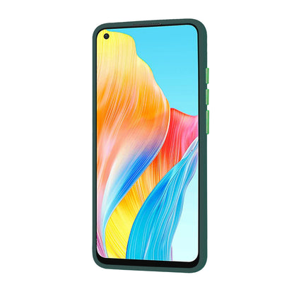 Custodia per Oppo A78 4G, Techsuit, HaloFrost, Verde