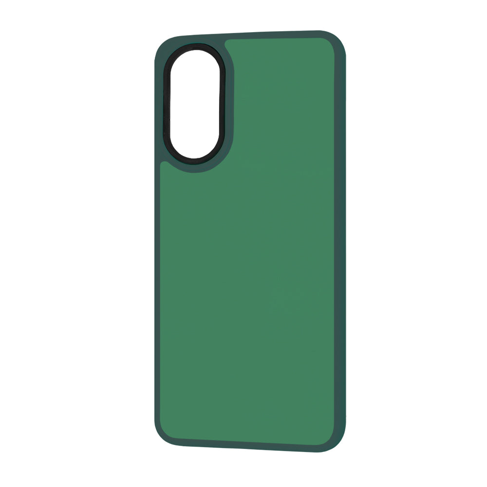 Custodia per Oppo A78 4G, Techsuit, HaloFrost, Verde
