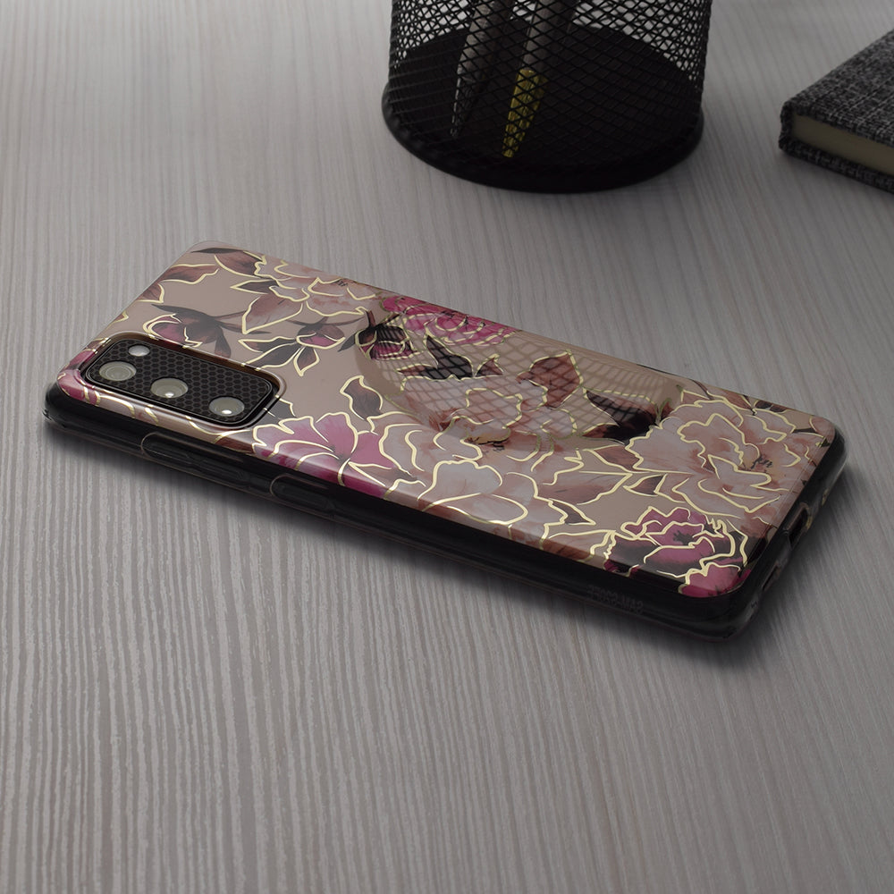 Case for Oppo A78 4G, Techsuit, Marble, Beige