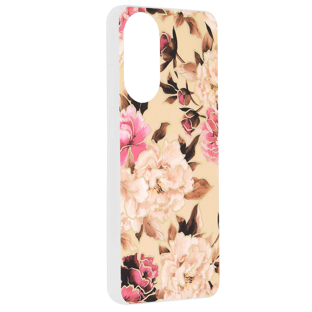 Case for Oppo A78 4G, Techsuit, Marble, Beige