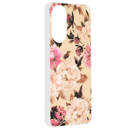 Case for Oppo A78 4G, Techsuit, Marble, Beige