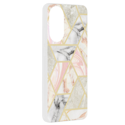 Case for Oppo A78 4G, Techsuit, Marble, Pink