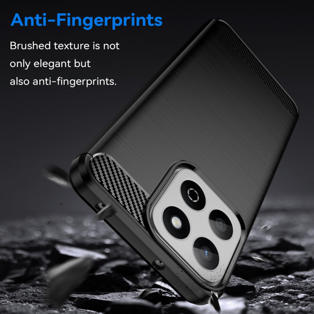 Case for Oppo A80, Techsuit, Carbon, Black