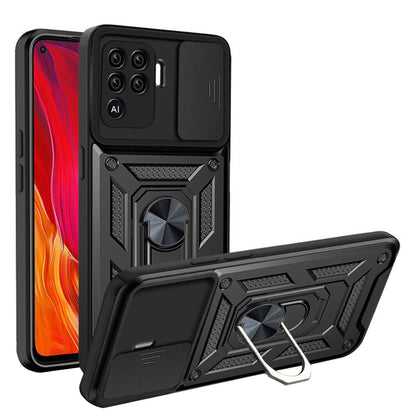 Case for Oppo A94 / Reno5 Lite, Techsuit, CamShield, Black