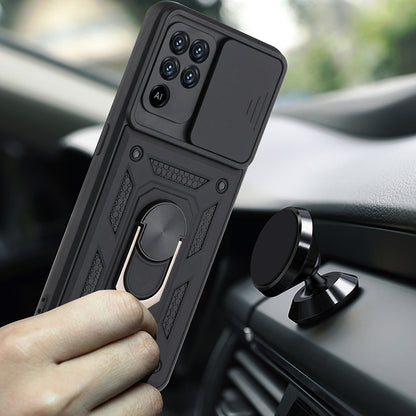 Case for Oppo A94 / Reno5 Lite, Techsuit, CamShield, Black