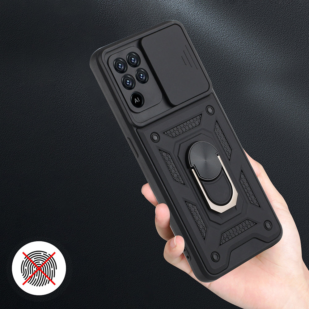 Case for Oppo A94 / Reno5 Lite, Techsuit, CamShield, Black