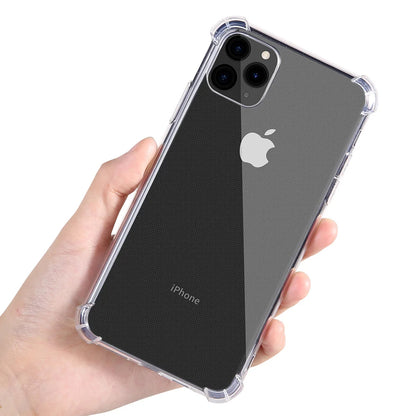 Custodia per Oppo A94 / Reno5 Lite, Techsuit, Shockproof Clear, Trasparente